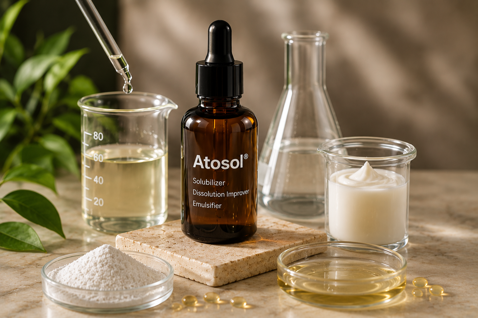 ATOSOL HCO Solubilizer, Dissolution Improver and Emulsifier